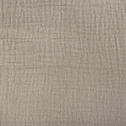 KOMPLET POŚCIELI MUSLIN 140 X 200 CM CIEMNOBEŻOWY