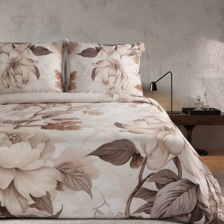 POŚCIEL DAKOTA 160 X 200 CM CIEMNOBEŻOWY