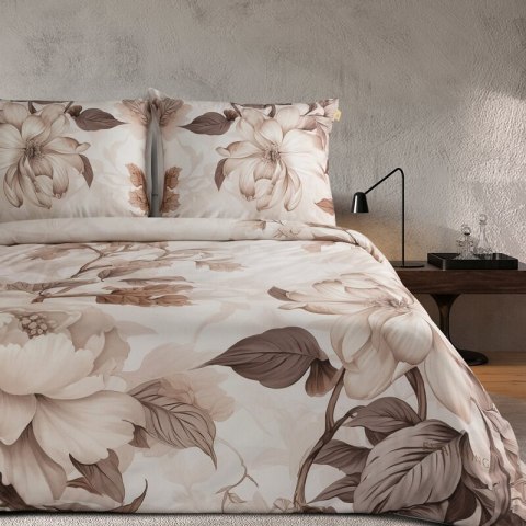 POŚCIEL DAKOTA 160 X 200 CM CIEMNOBEŻOWY