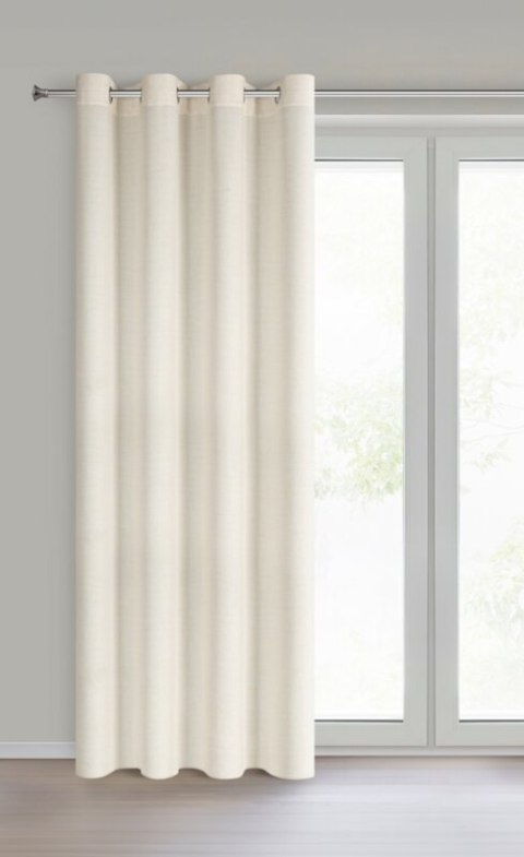 ZASŁONA GOTOWA LINDA 140 X 250 CM NATURALNY