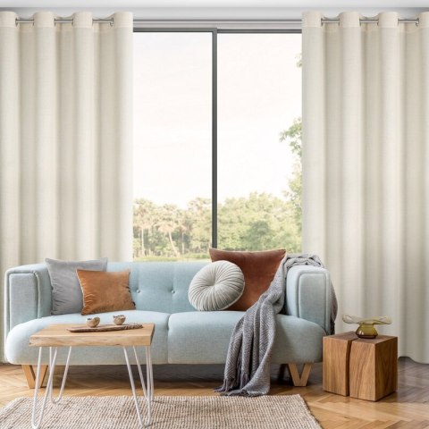 ZASŁONA GOTOWA LINDA 140 X 250 CM NATURALNY