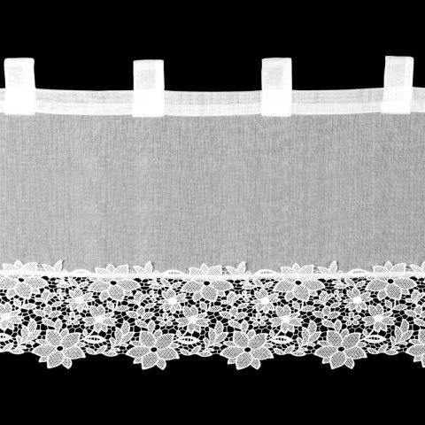 FIRANA GOTOWA ARTEMIDA NA SZELKACH 150 X 70 CM BIAŁY