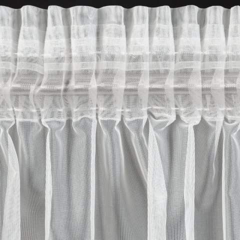 FIRANA GOTOWA KATRINA NA TAŚMIE 350 X 150 CM BIAŁY