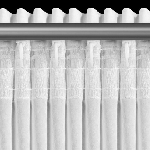 FIRANA GOTOWA LUISA NA TAŚMIE 400 X 80 CM BIAŁY