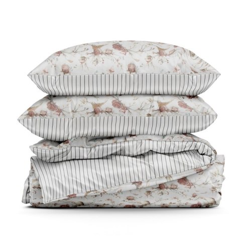 KOMPLET POŚCIELI SATYNOWEJ RAYA2 140 X 200 CM BIAŁY