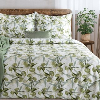 KOMPLET POŚCIELI SATYNOWEJ SPRING 84 140 X 200 CM BIAŁY