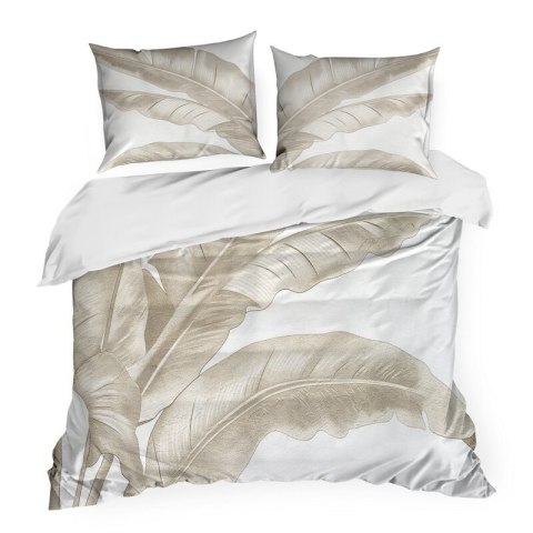 KOMPLET POŚCIELI SATYNOWEJ SPRING102 220 X 200 CM CIEMNOBEŻOWY