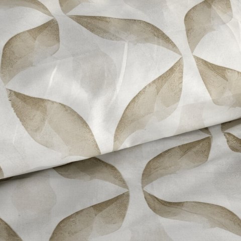 KOMPLET POŚCIELI SATYNOWEJ SPRING103 140 X 200 CM CIEMNOBEŻOWY