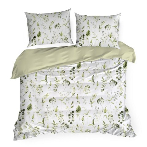 KOMPLET POŚCIELI SATYNOWEJ SPRING105 220 X 200 CM OLIWKOWY