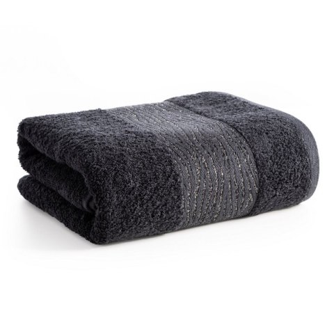 RĘCZNIK AMBER (07) 30 X 50 CM CZARNY