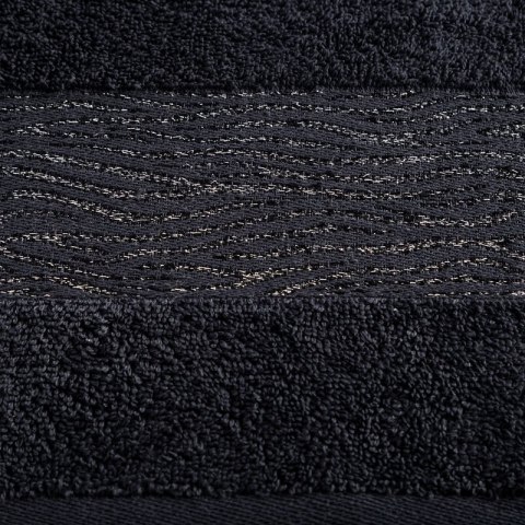 RĘCZNIK AMBER (07) 50 X 90 CM CZARNY