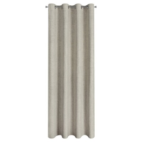 ZASŁONA GOTOWA LINDA 140 X 250 CM CIEMNOBEŻOWY