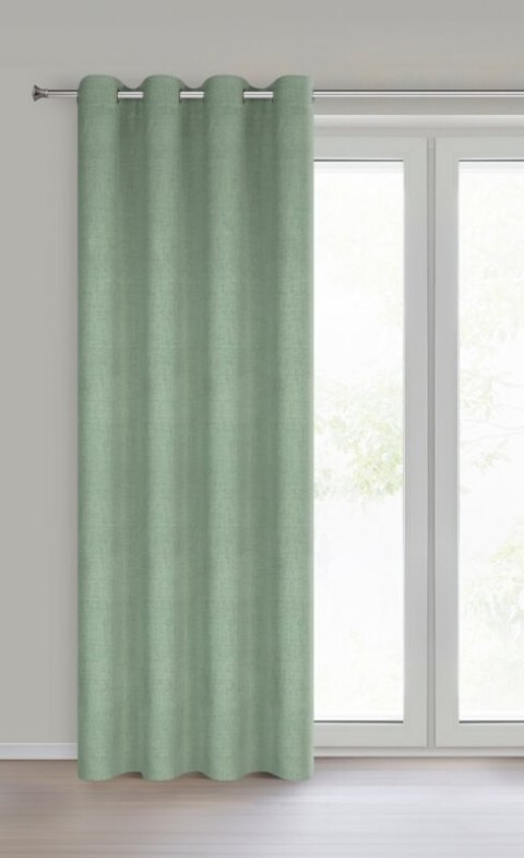 ZASŁONA GOTOWA LINDA 140 X 250 CM ZIELONY