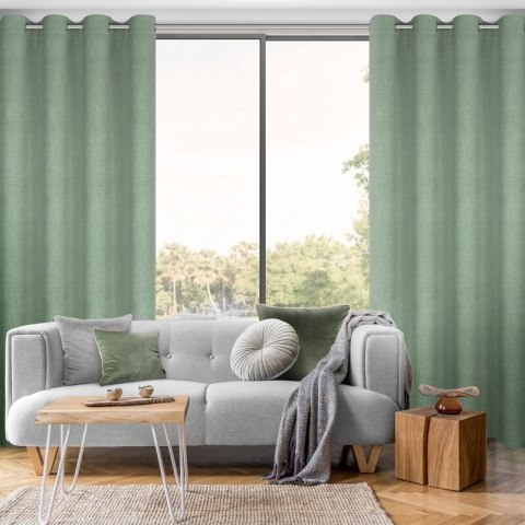 ZASŁONA GOTOWA LINDA 140 X 250 CM ZIELONY