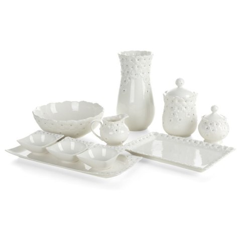 CERAMIKA O 12 X 20 CM BIAŁY