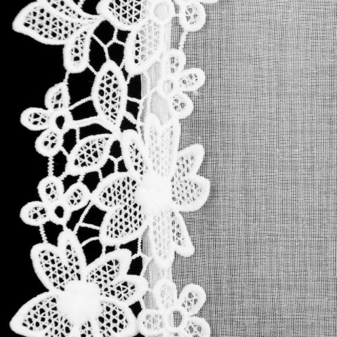 FIRANA GOTOWA ARTEMIDA 1 NA TAŚMIE 400 X 160 CM BIAŁY