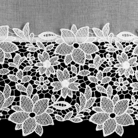 FIRANA GOTOWA ARTEMIDA 400 X 80 CM BIAŁY