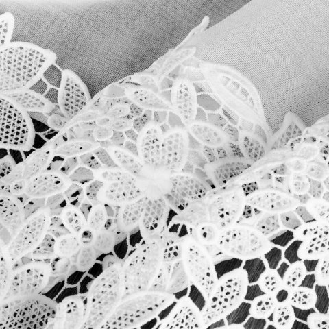 FIRANA GOTOWA ARTEMIDA 400 X 80 CM BIAŁY