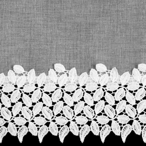 FIRANA GOTOWA HESTIA NA SZELKACH 150 X 40 CM BIAŁY