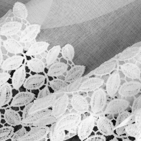 FIRANA GOTOWA HESTIA NA SZELKACH 150 X 70 CM BIAŁY