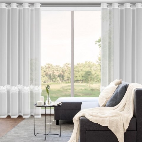 FIRANA GOTOWA ISOLA 140 X 250 CM BIAŁY