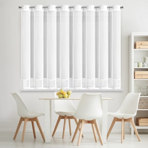 FIRANA GOTOWA KATRINA 350 X 150 CM BIAŁY