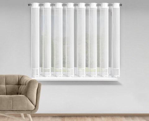 FIRANA GOTOWA KATRINA 350 X 150 CM BIAŁY