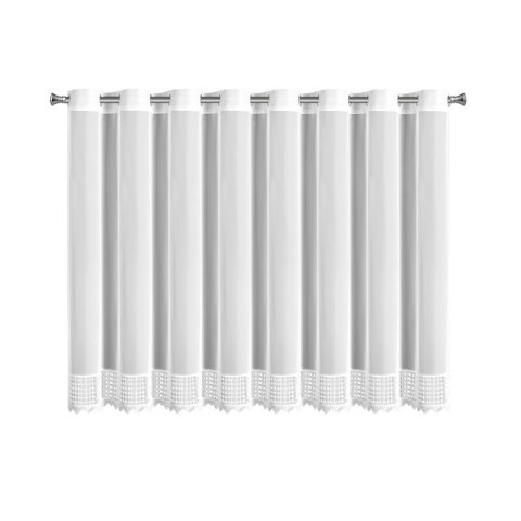 FIRANA GOTOWA KATRINA 350 X 150 CM BIAŁY