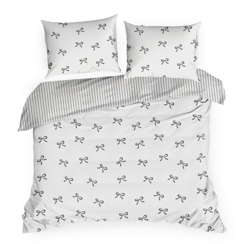 KOMPLET POŚCIELI SATYNOWEJ RAYA5 140 X 200 CM BIAŁY