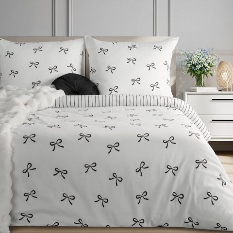 KOMPLET POŚCIELI SATYNOWEJ RAYA5 220 X 200 CM BIAŁY