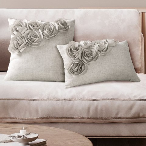 POSZEWKA FLORES 7 45 X 45 CM BEŻOWY