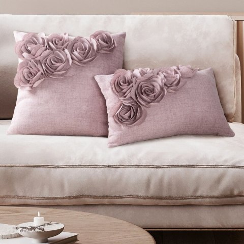 POSZEWKA FLORES 7 45 X 45 CM RÓŻOWY