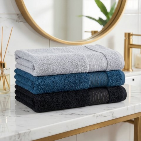 RĘCZNIK AMBER (04) 50 X 90 CM STALOWY