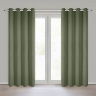 ZASŁONA GOTOWA NERISA 140 X 250 CM OLIWKOWY