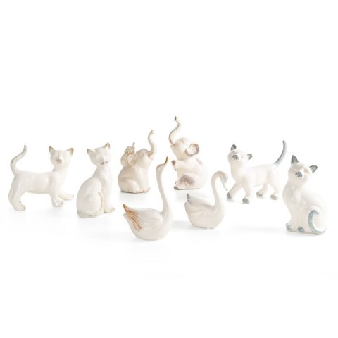 FIGURKA DEKORACYJNA AVANI (01) 13 X 7 X 15 CM KREMOWY