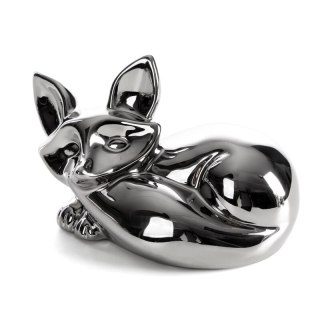 FIGURKA DEKORACYJNA FABIO (03) 18 X 11 X 11 CM SREBRNY