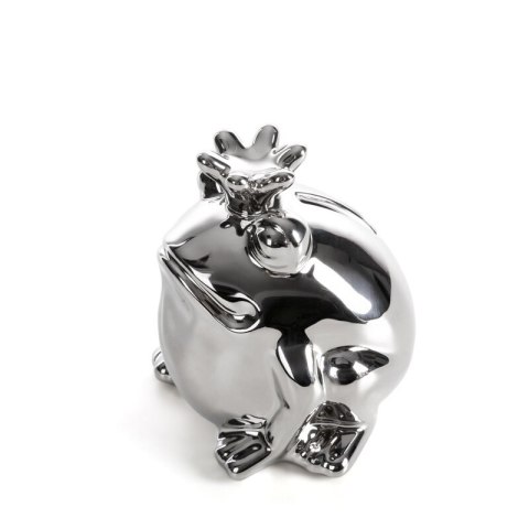 FIGURKA DEKORACYJNA FABIO (04) 10 X 9 X 10 CM SREBRNY