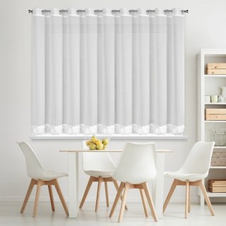 FIRANA GOTOWA LUISA 400 X 160 CM BIAŁY