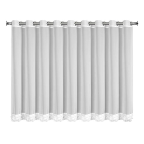 FIRANA GOTOWA LUISA 400 X 160 CM BIAŁY