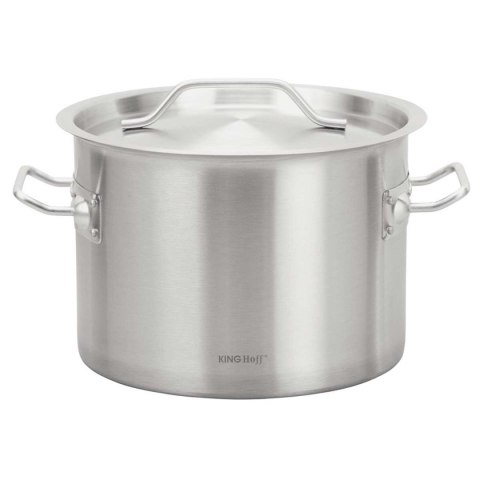 GARNEK GASTRONOMICZNY Z POKRYWĄ STALOWĄ Ø25cm 9L KINGHOFF KH-2021