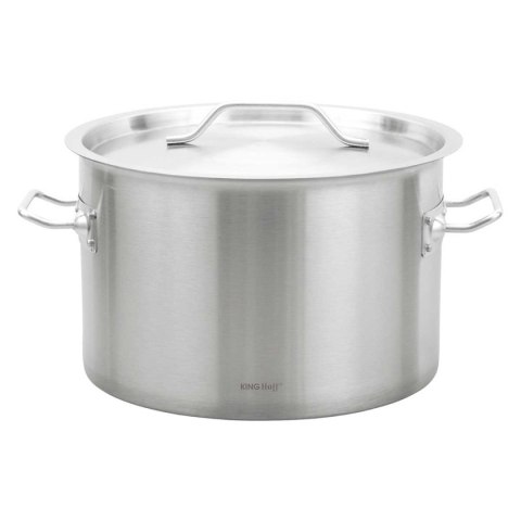 GARNEK GASTRONOMICZNY Z POKRYWĄ STALOWĄ Ø32cm 17L KINGHOFF KH-2023