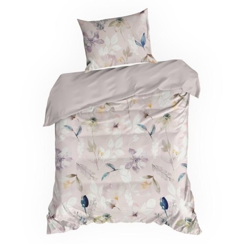 KOMPLET POŚCIELI SATYNOWEJ PREMIUM33 160 X 200 CM JASNORÓŻOWY