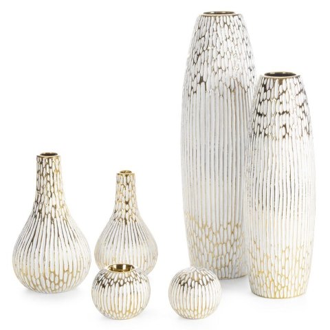 KULA DEKORACYJNA ANDREA (01) O 9 X 9 CM BIAŁY