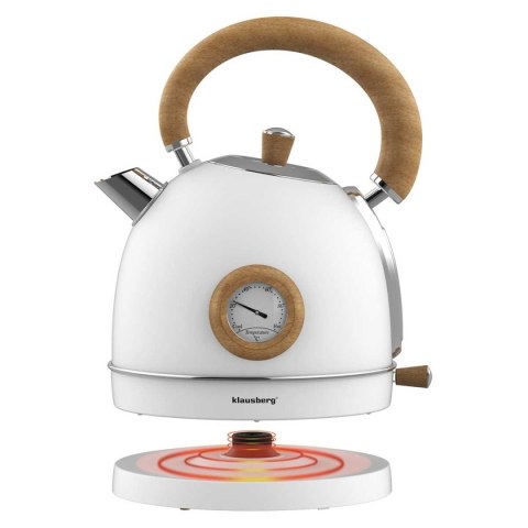 CZAJNIK ELEKTRYCZNY 1,8L Z TERMOMETREM KLAUSBERG KB-9007 RETRO