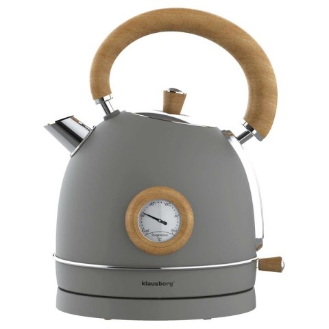 CZAJNIK ELEKTRYCZNY 1,8L Z TERMOMETREM KLAUSBERG KB-9009 RETRO