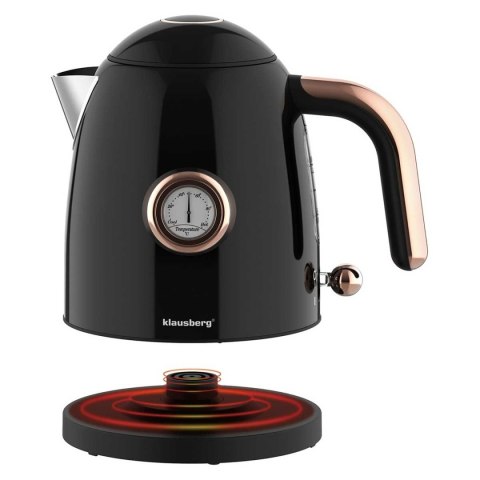 CZAJNIK ELEKTRYCZNY 1L Z TERMOMETREM KLAUSBERG KB-9017