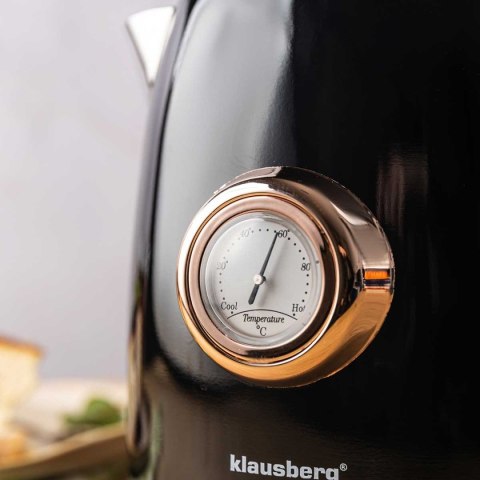 CZAJNIK ELEKTRYCZNY 1L Z TERMOMETREM KLAUSBERG KB-9017