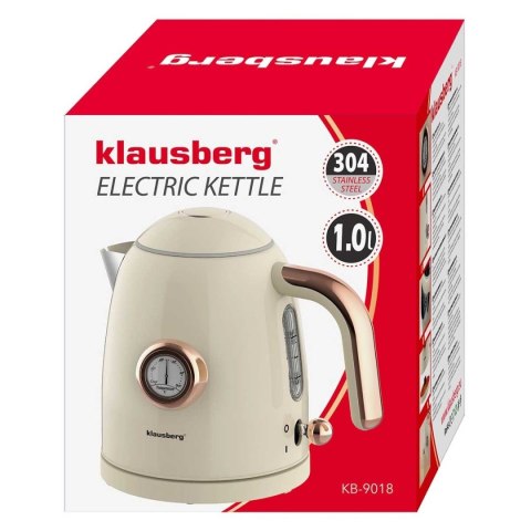 CZAJNIK ELEKTRYCZNY 1L Z TERMOMETREM KLAUSBERG KB-9018