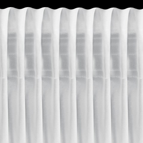 FIRANA GOTOWA DALIA NA TAŚMIE 350 X 150 CM BIAŁY