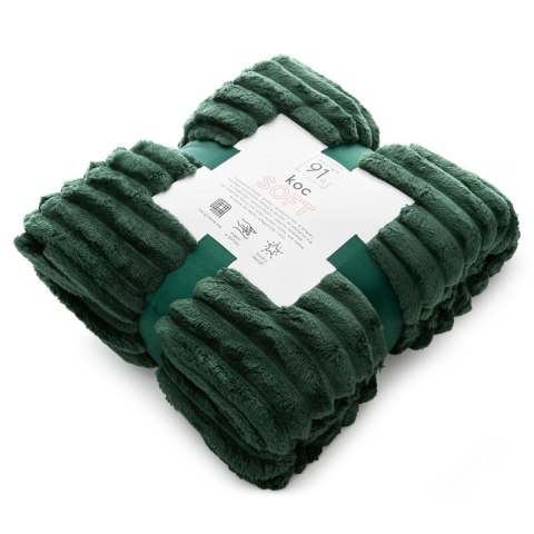 KOC D91 SOFT1 170 X 210 CM CIEMNOZIELONY